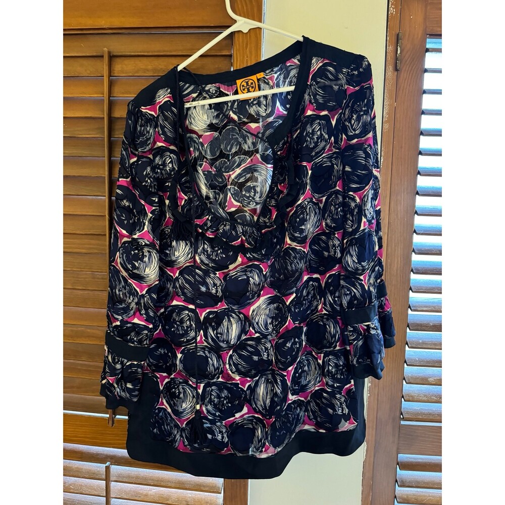 Tory Burch Silk Shirt - Picture 2 of 8